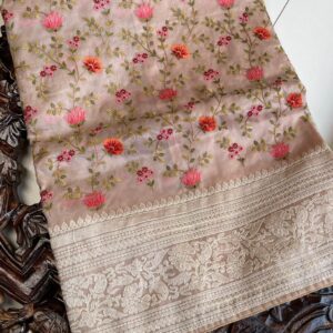 Modern Organza Party Saree