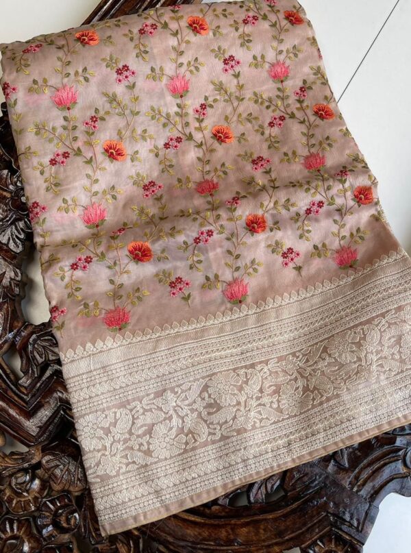 Modern Organza Party Saree