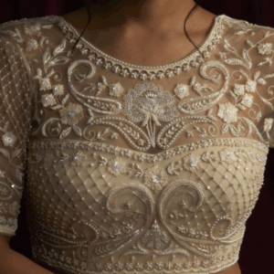 Machine Embroidery Blouse Design